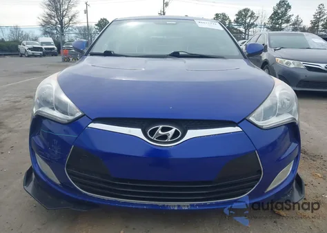 2012 Hyundai Veloster Base W/Gray z USA, uszkodzony, nr VIN KMHTC6AD5CU071390